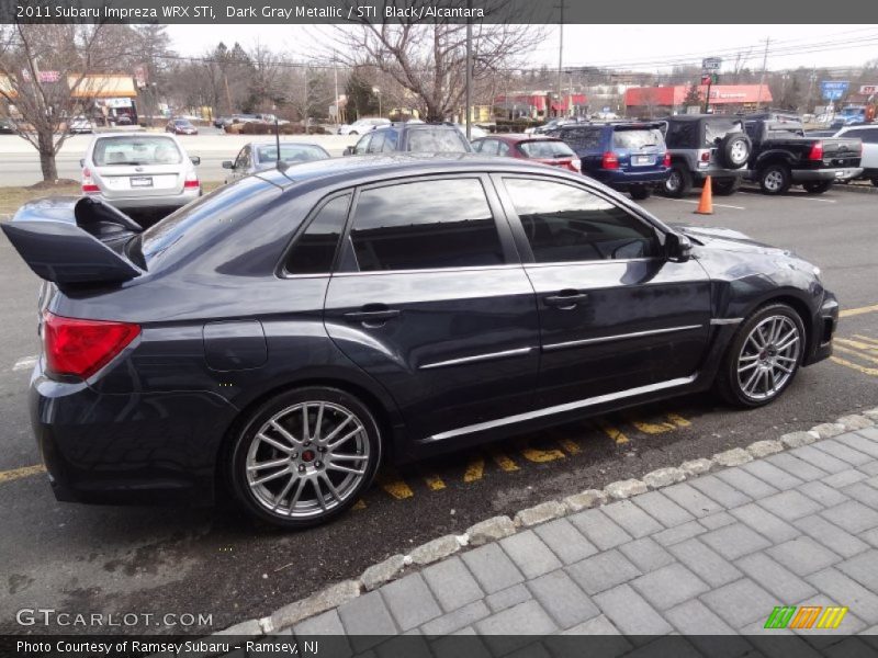 Dark Gray Metallic / STI  Black/Alcantara 2011 Subaru Impreza WRX STi