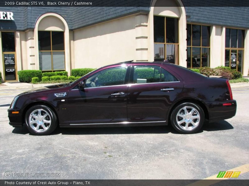 Black Cherry / Cashmere 2009 Cadillac STS V6