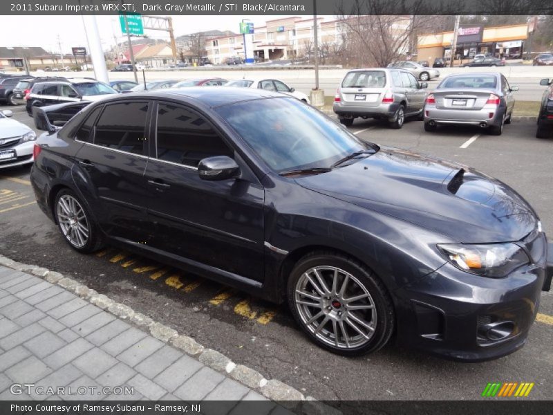 Front 3/4 View of 2011 Impreza WRX STi