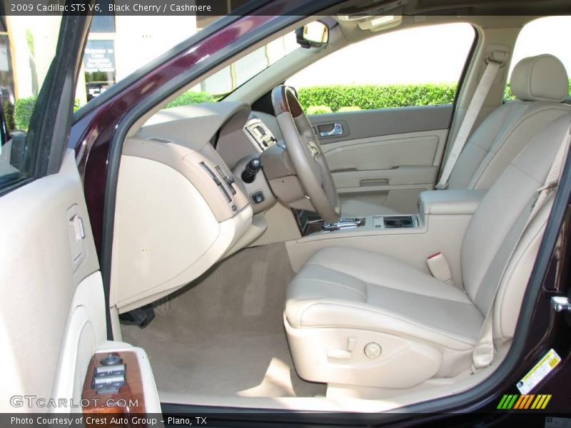 Black Cherry / Cashmere 2009 Cadillac STS V6