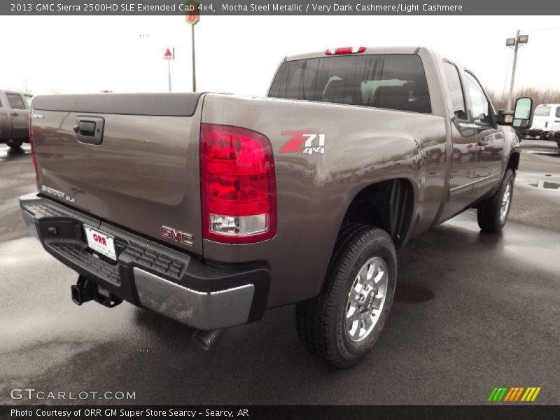 Mocha Steel Metallic / Very Dark Cashmere/Light Cashmere 2013 GMC Sierra 2500HD SLE Extended Cab 4x4
