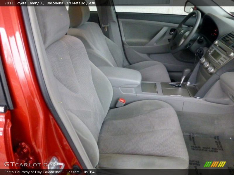 Barcelona Red Metallic / Ash 2011 Toyota Camry LE