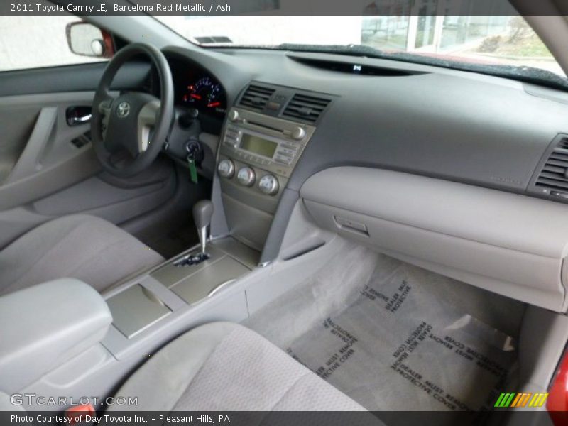 Barcelona Red Metallic / Ash 2011 Toyota Camry LE