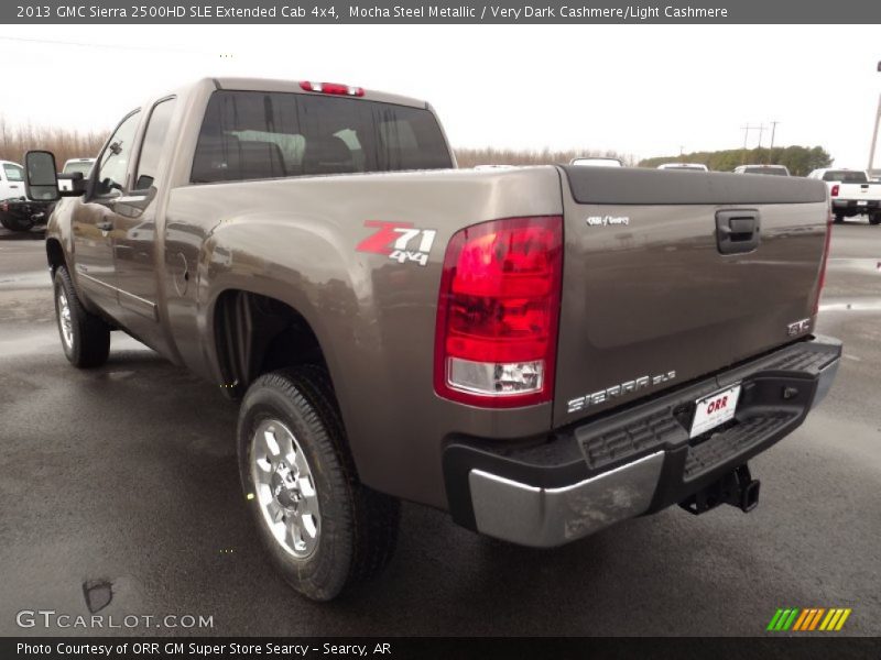 Mocha Steel Metallic / Very Dark Cashmere/Light Cashmere 2013 GMC Sierra 2500HD SLE Extended Cab 4x4