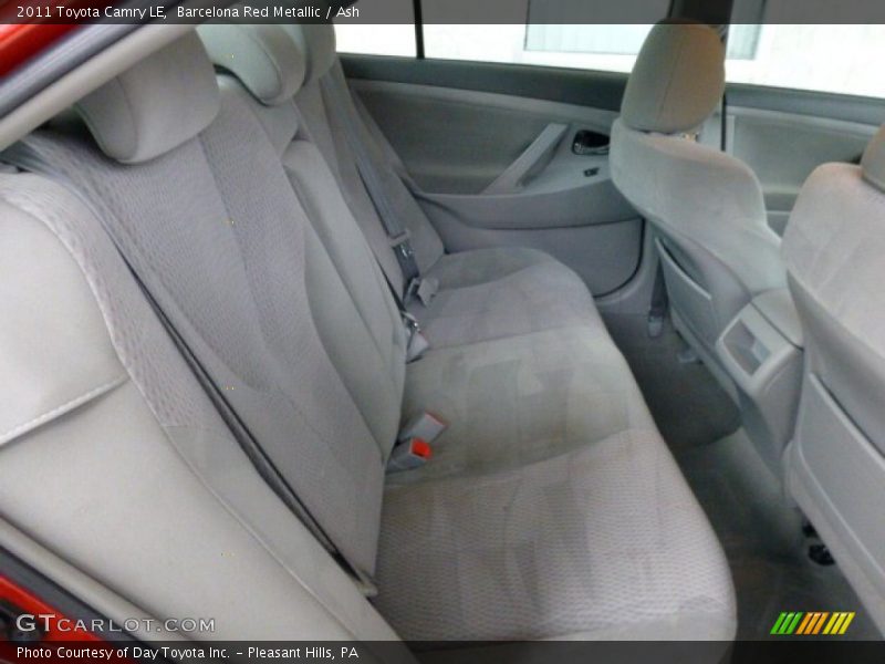 Barcelona Red Metallic / Ash 2011 Toyota Camry LE