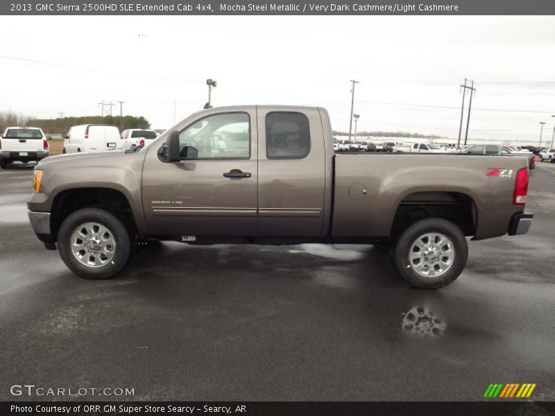  2013 Sierra 2500HD SLE Extended Cab 4x4 Mocha Steel Metallic