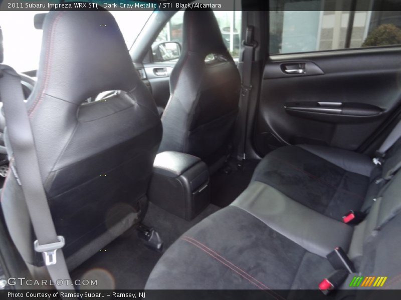 Dark Gray Metallic / STI  Black/Alcantara 2011 Subaru Impreza WRX STi