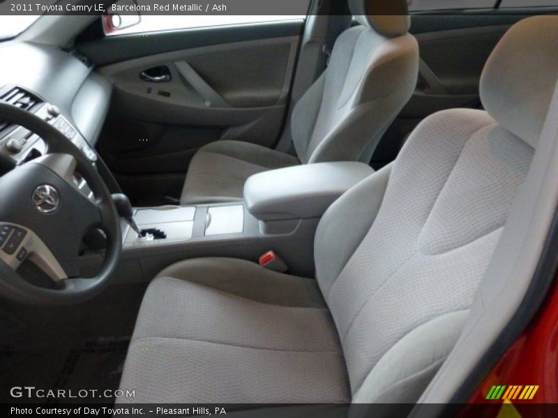 Barcelona Red Metallic / Ash 2011 Toyota Camry LE