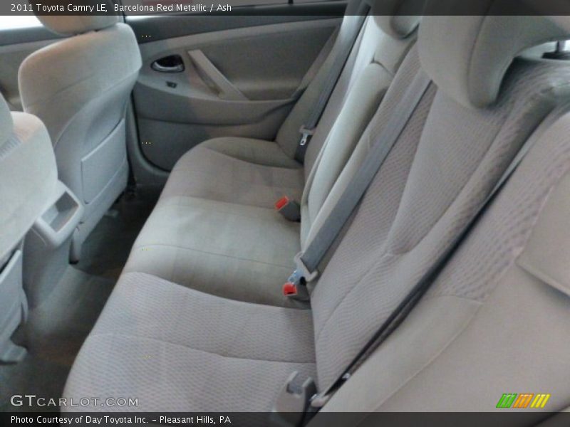 Barcelona Red Metallic / Ash 2011 Toyota Camry LE