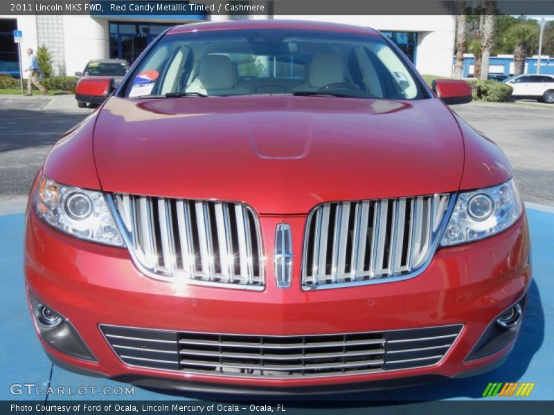  2011 MKS FWD Red Candy Metallic Tinted