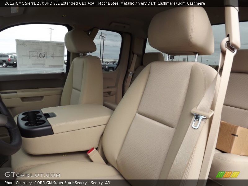 Mocha Steel Metallic / Very Dark Cashmere/Light Cashmere 2013 GMC Sierra 2500HD SLE Extended Cab 4x4