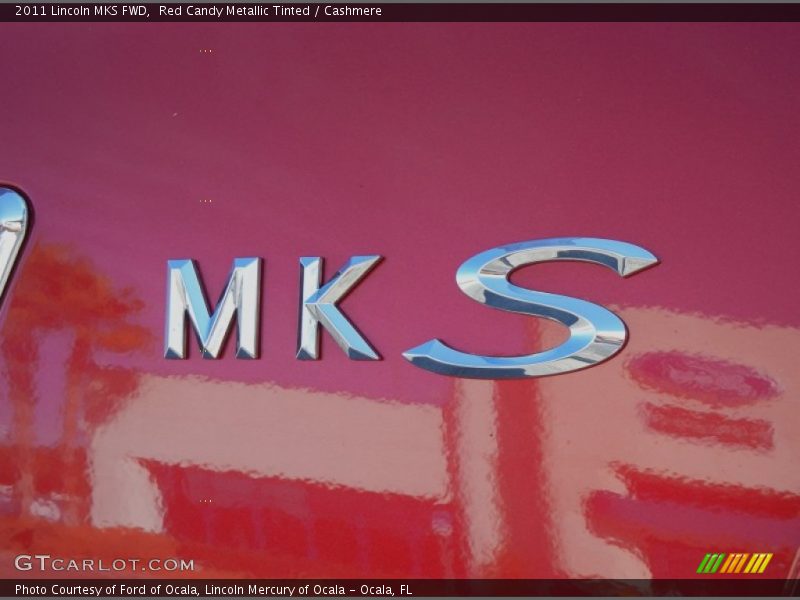 Red Candy Metallic Tinted / Cashmere 2011 Lincoln MKS FWD