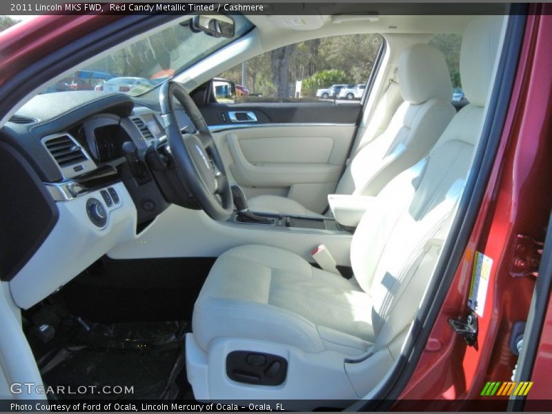 Front Seat of 2011 MKS FWD