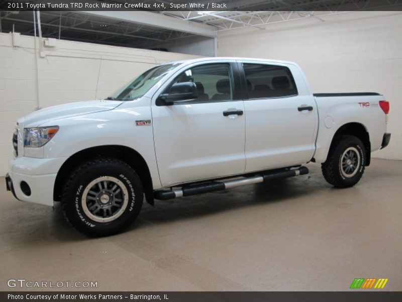 Super White / Black 2011 Toyota Tundra TRD Rock Warrior CrewMax 4x4