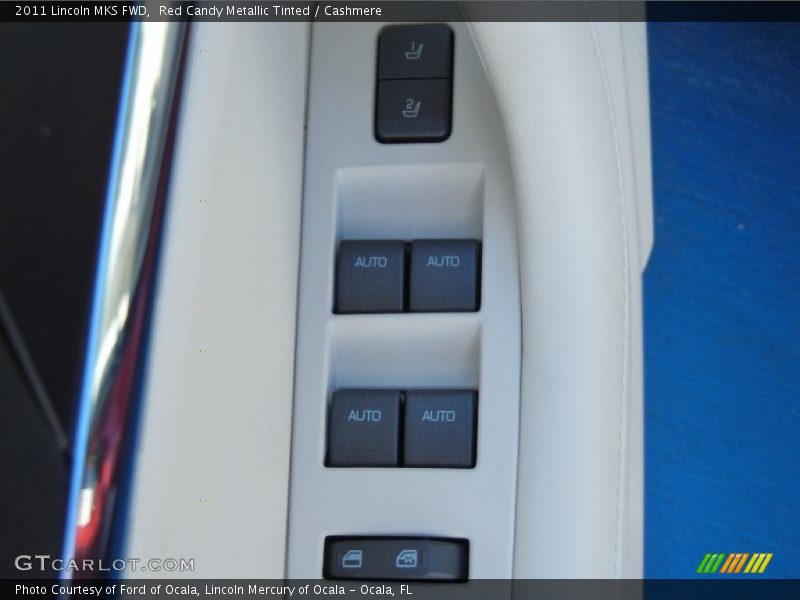 Red Candy Metallic Tinted / Cashmere 2011 Lincoln MKS FWD