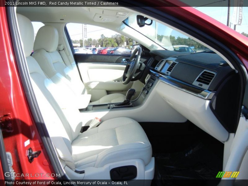Red Candy Metallic Tinted / Cashmere 2011 Lincoln MKS FWD