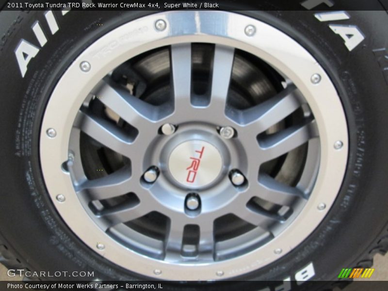 Super White / Black 2011 Toyota Tundra TRD Rock Warrior CrewMax 4x4