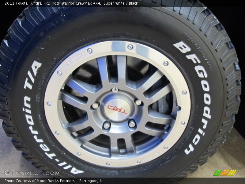 Super White / Black 2011 Toyota Tundra TRD Rock Warrior CrewMax 4x4
