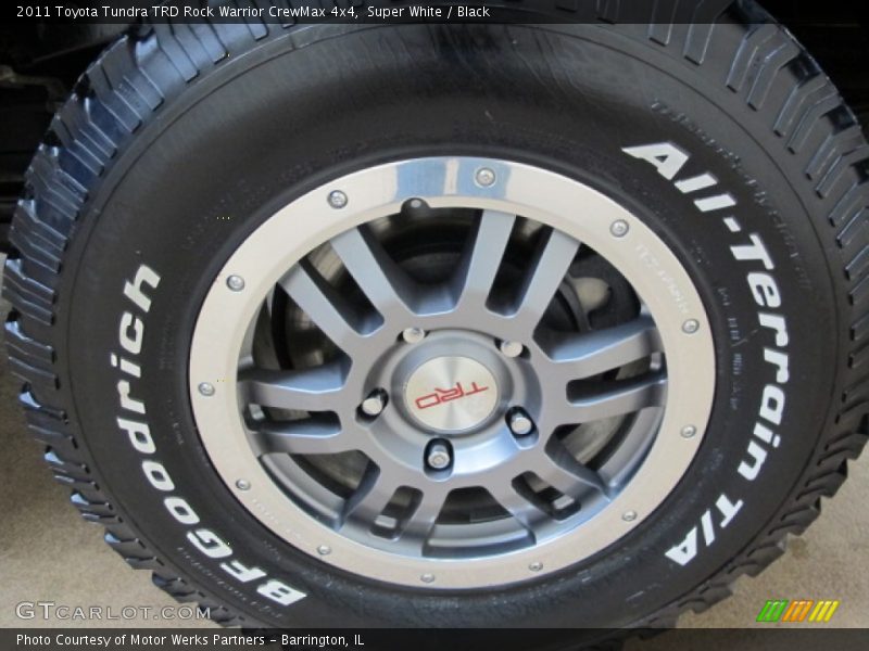 Super White / Black 2011 Toyota Tundra TRD Rock Warrior CrewMax 4x4