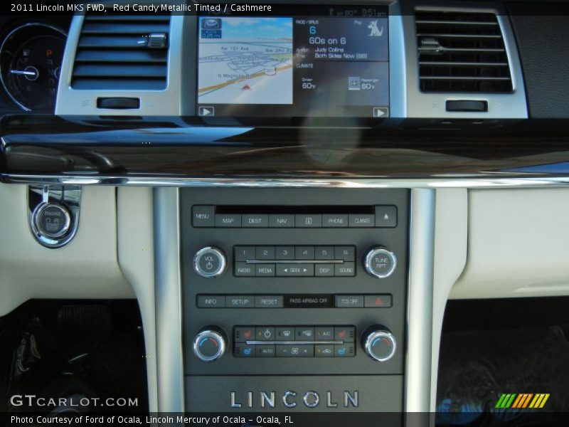 Controls of 2011 MKS FWD