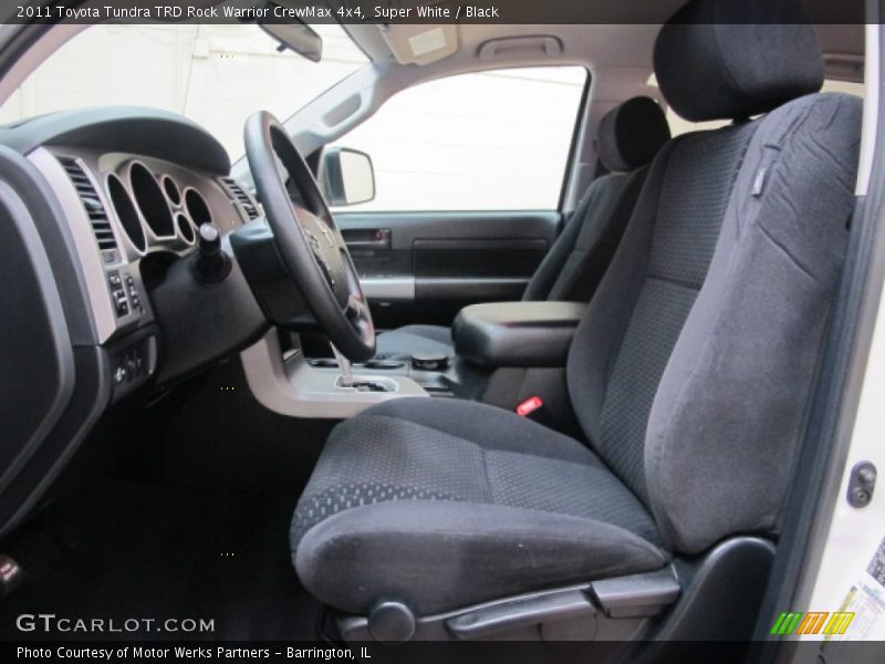 Super White / Black 2011 Toyota Tundra TRD Rock Warrior CrewMax 4x4