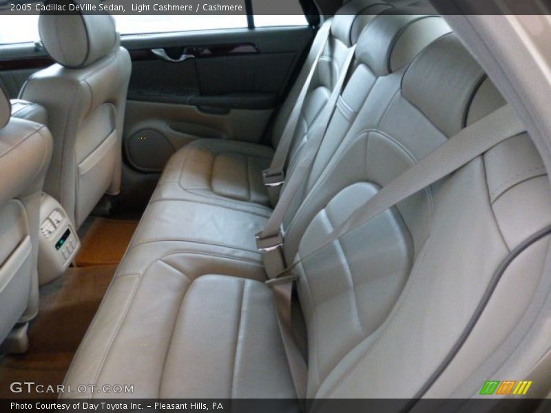 Rear Seat of 2005 DeVille Sedan