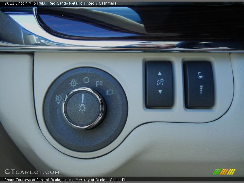 Red Candy Metallic Tinted / Cashmere 2011 Lincoln MKS FWD