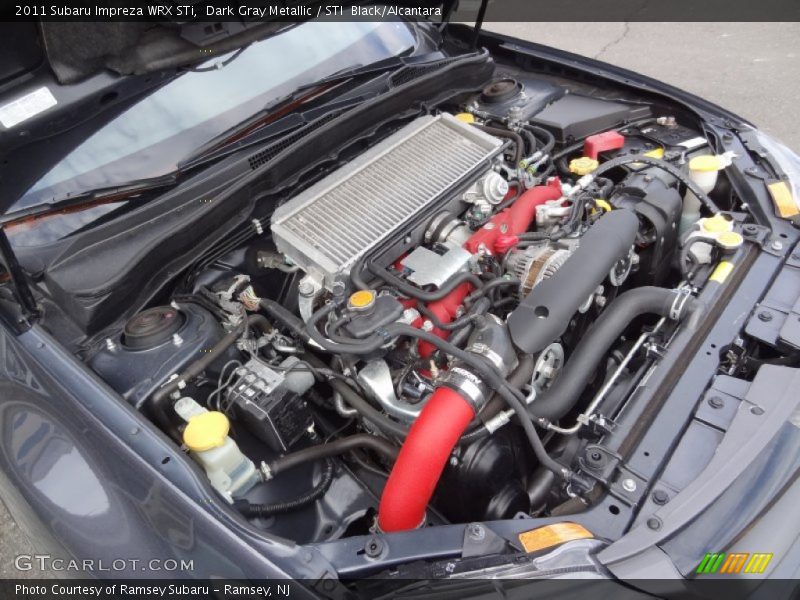  2011 Impreza WRX STi Engine - 2.5 Liter STI Turbocharged DOHC 16-Valve DAVCS Flat 4 Cylinder