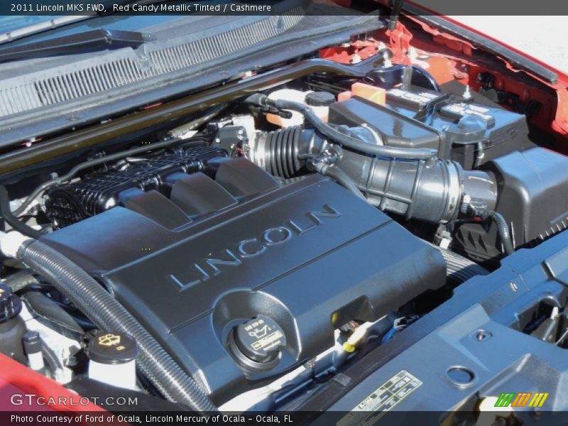  2011 MKS FWD Engine - 3.7 Liter DOHC 24-Valve VVT Duratec V6