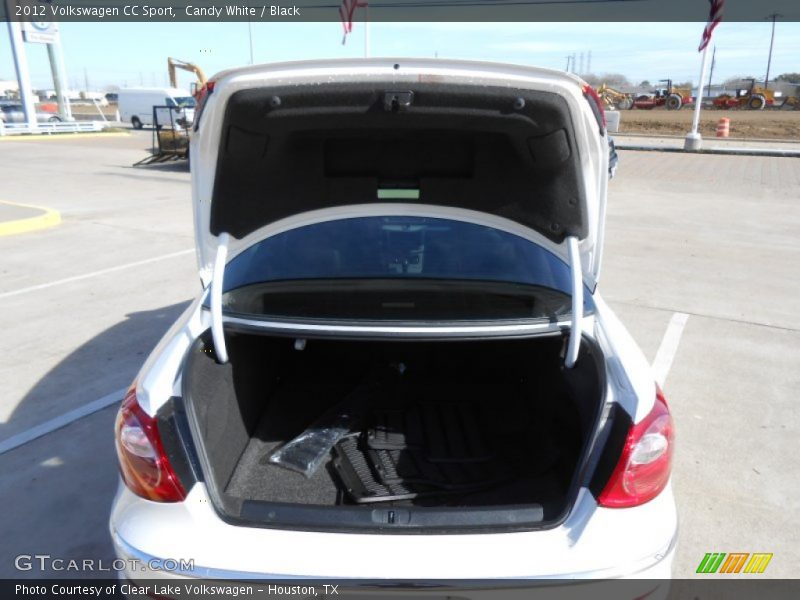 Candy White / Black 2012 Volkswagen CC Sport