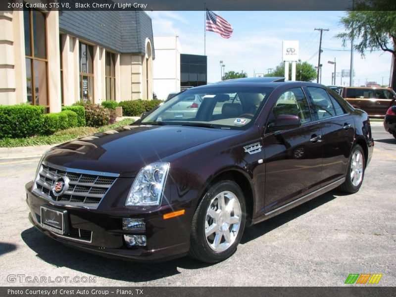 Black Cherry / Light Gray 2009 Cadillac STS V8