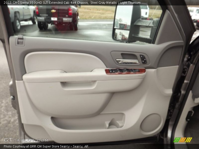 Door Panel of 2013 Sierra 3500HD SLT Extended Cab 4x4 Chassis