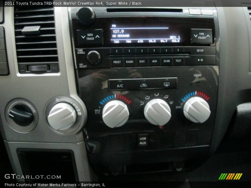 Super White / Black 2011 Toyota Tundra TRD Rock Warrior CrewMax 4x4