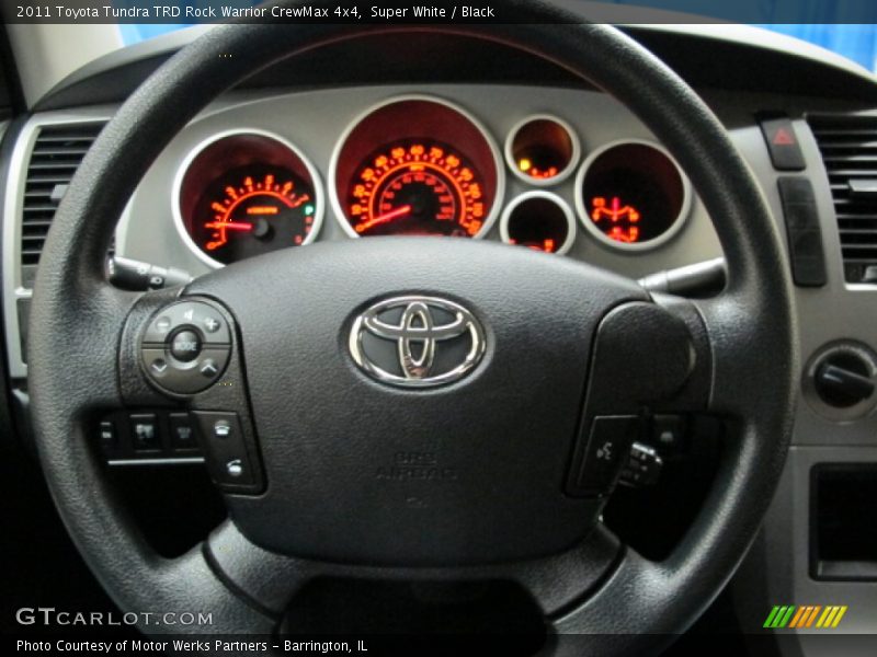 Super White / Black 2011 Toyota Tundra TRD Rock Warrior CrewMax 4x4