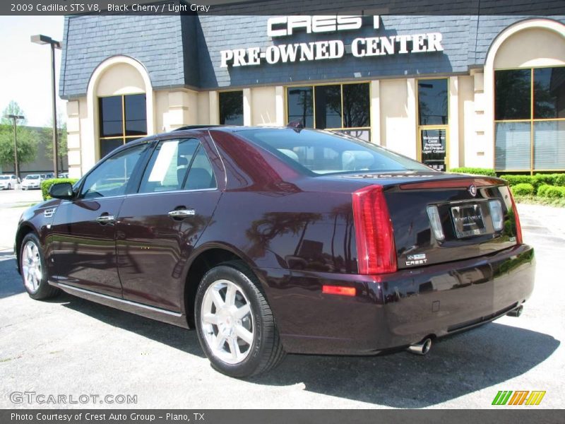 Black Cherry / Light Gray 2009 Cadillac STS V8
