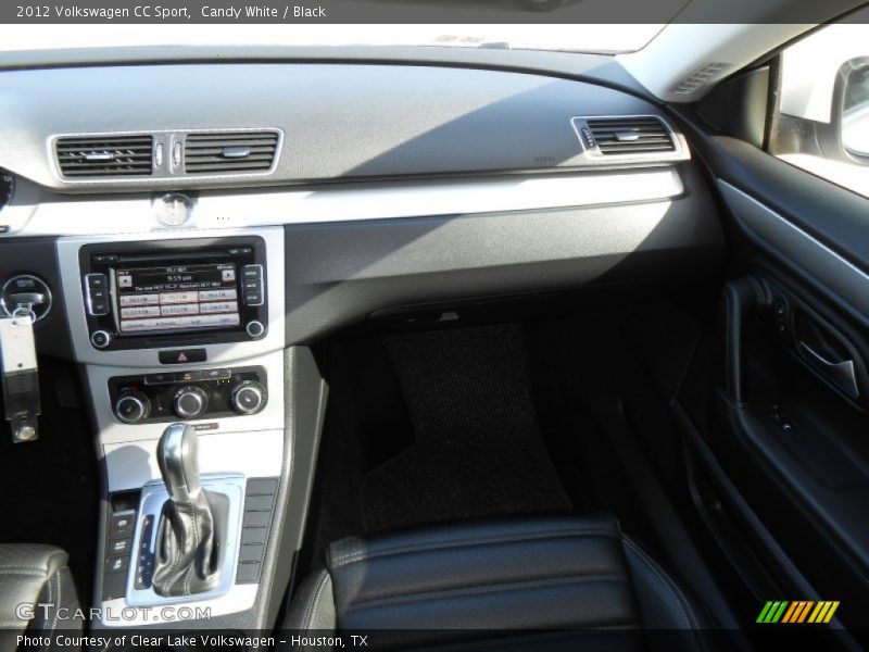 Candy White / Black 2012 Volkswagen CC Sport