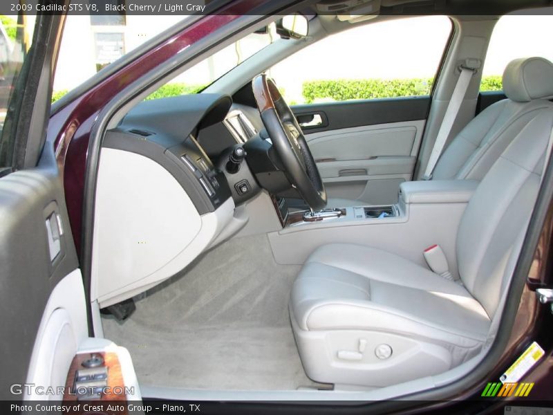 Black Cherry / Light Gray 2009 Cadillac STS V8