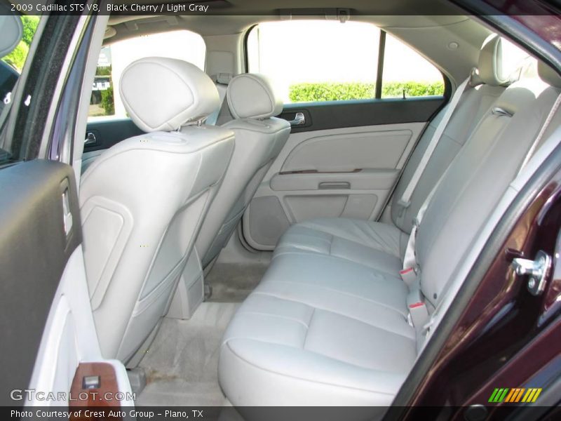 Black Cherry / Light Gray 2009 Cadillac STS V8