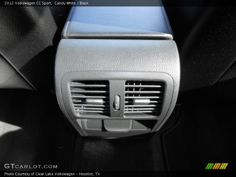 Candy White / Black 2012 Volkswagen CC Sport