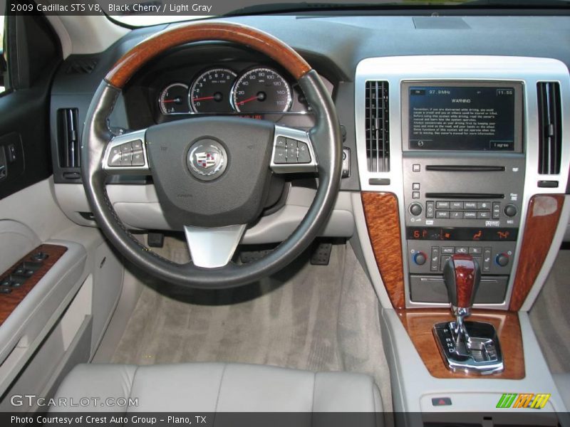 Black Cherry / Light Gray 2009 Cadillac STS V8