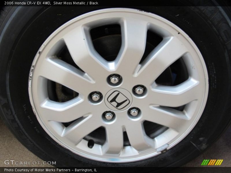 Silver Moss Metallic / Black 2006 Honda CR-V EX 4WD