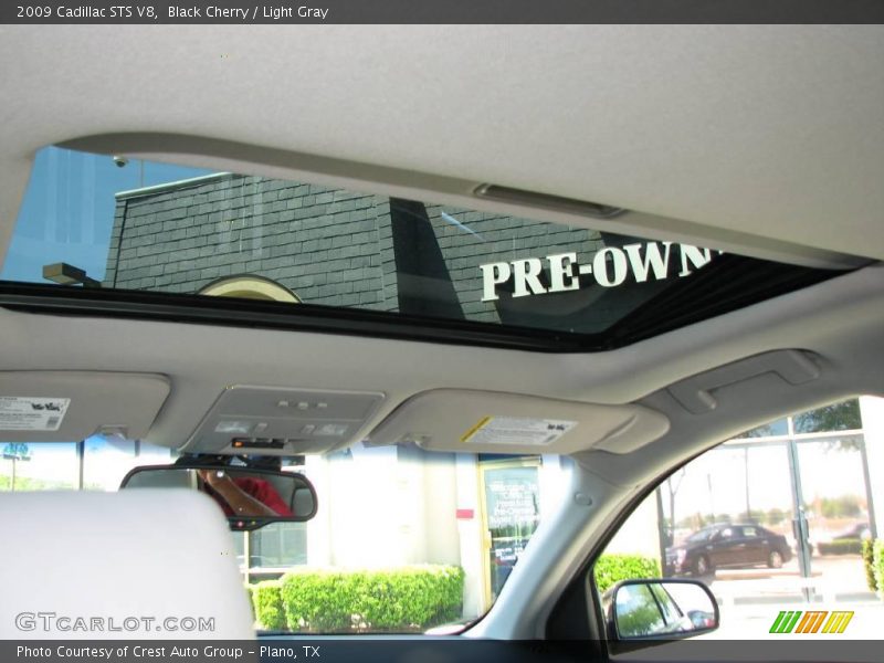 Black Cherry / Light Gray 2009 Cadillac STS V8