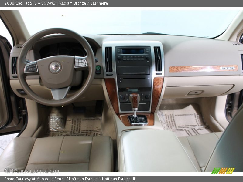 Radiant Bronze / Cashmere 2008 Cadillac STS 4 V6 AWD