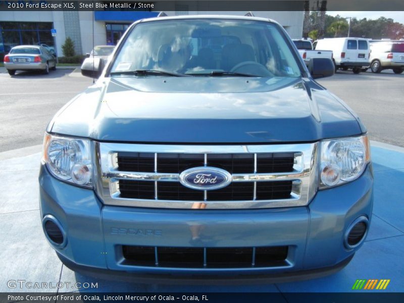 Steel Blue Metallic / Stone 2010 Ford Escape XLS