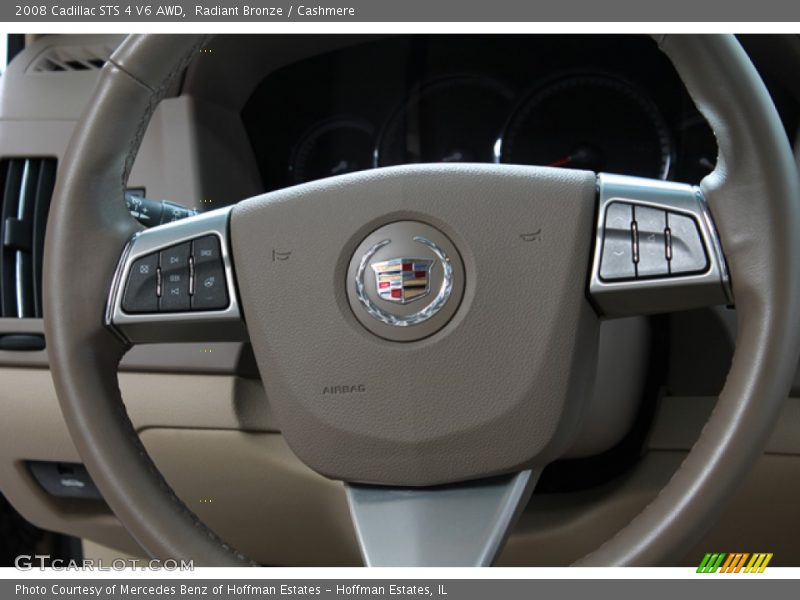 Radiant Bronze / Cashmere 2008 Cadillac STS 4 V6 AWD