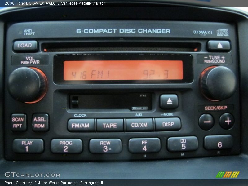 Audio System of 2006 CR-V EX 4WD