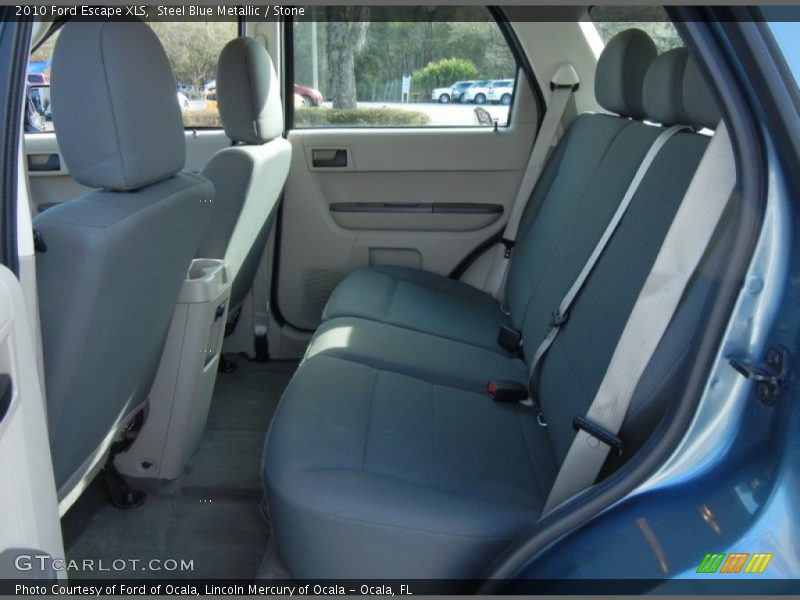Rear Seat of 2010 Escape XLS