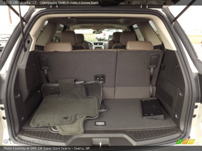  2013 Acadia SLT Trunk