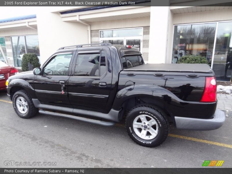 Black Clearcoat / Medium Dark Flint 2005 Ford Explorer Sport Trac XLT 4x4