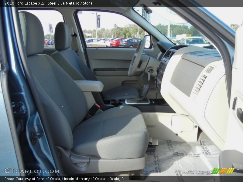 Steel Blue Metallic / Stone 2010 Ford Escape XLS